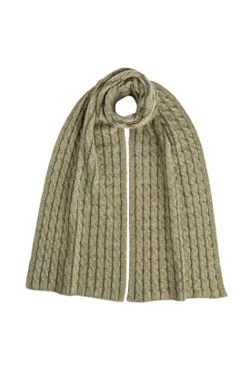 Donegal Cashmere Cable Scarf