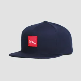 1x1 Snapback Hat Navy