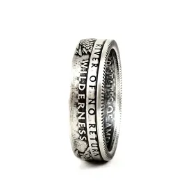 99.9% Fine Silver River of No Return National Park Quarter Ring