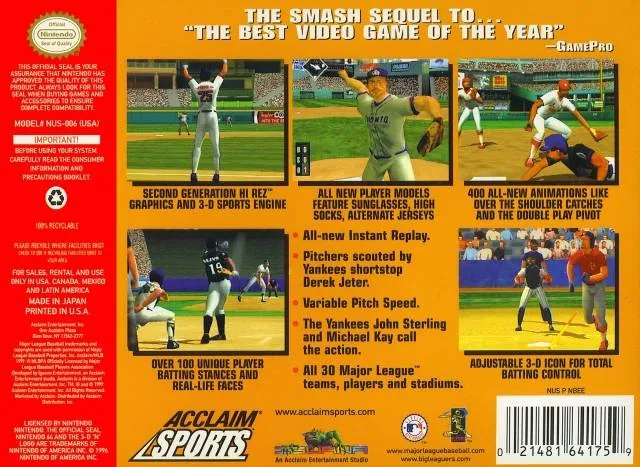 All-Star Baseball 2000 - (N64) Nintendo 64 [Pre-Owned]