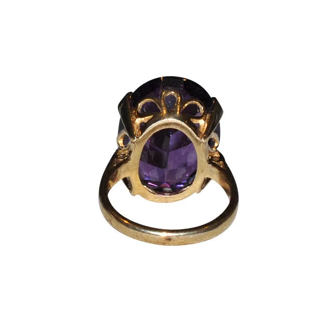 Amethyst Cocktail Ring