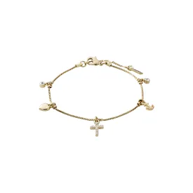 ANET crystal bracelet gold-plated