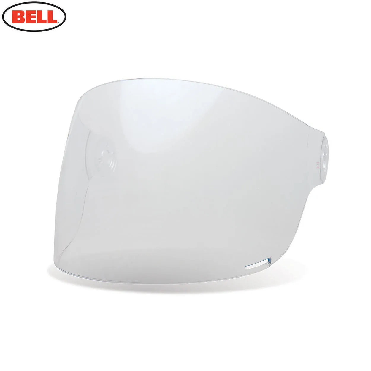 Bell Bullitt Flat Visor (Brown Tabs) - Clear