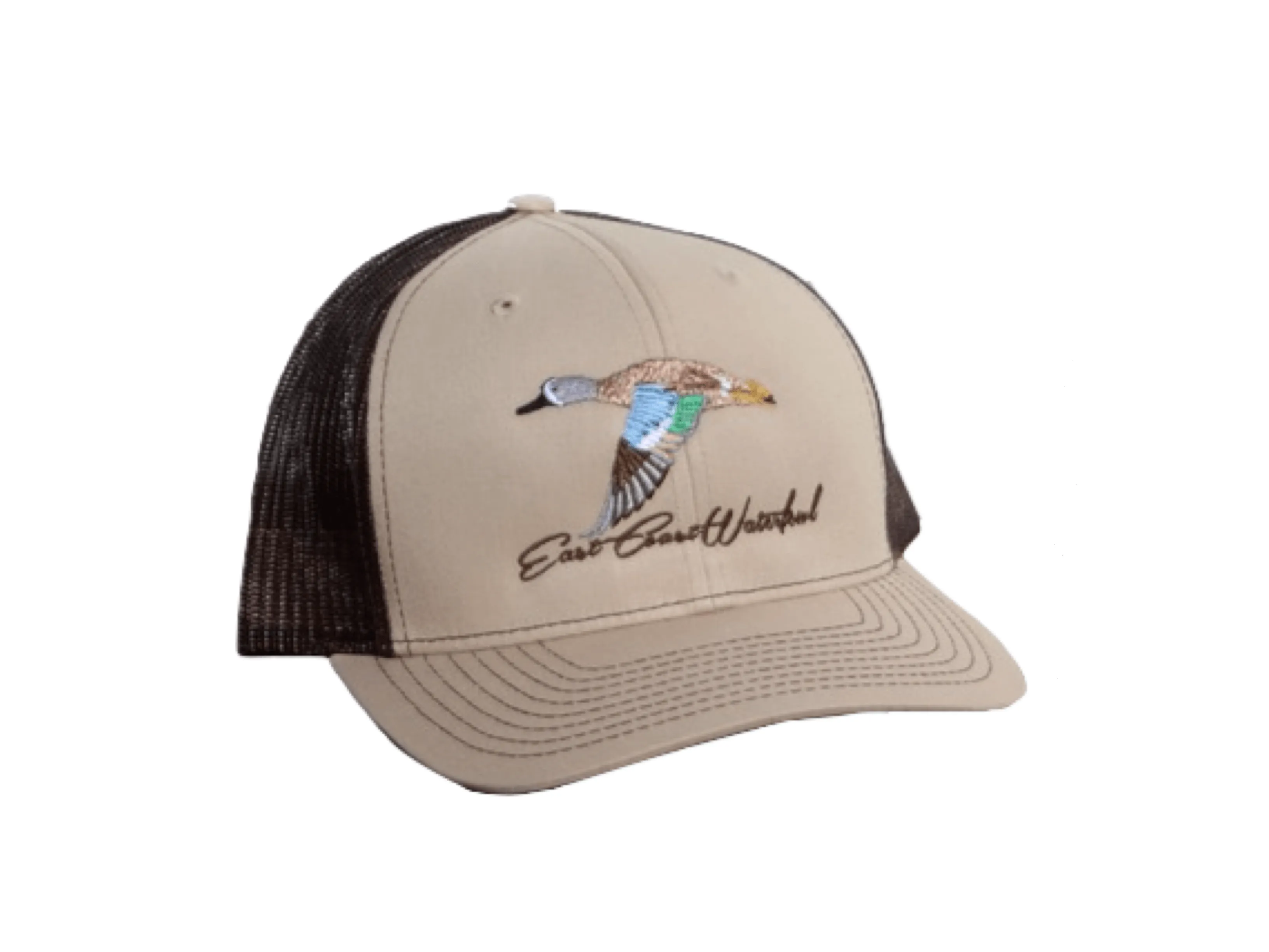 Blue Winged Teal Snap Back Trucker Hat | East Coast Waterfowl