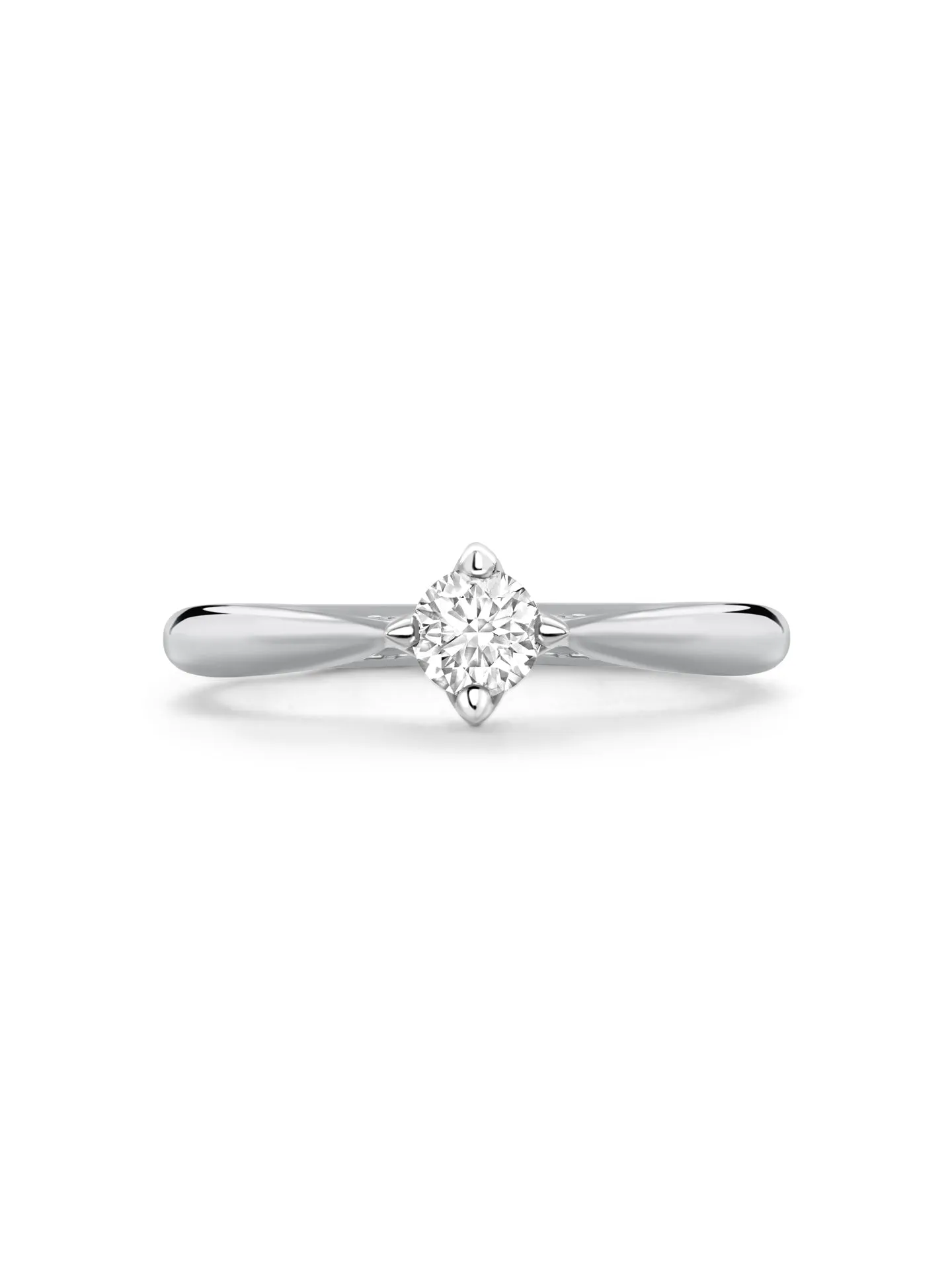 Boodles Brilliance Platinum Diamond Engagement Ring 0.25 carat