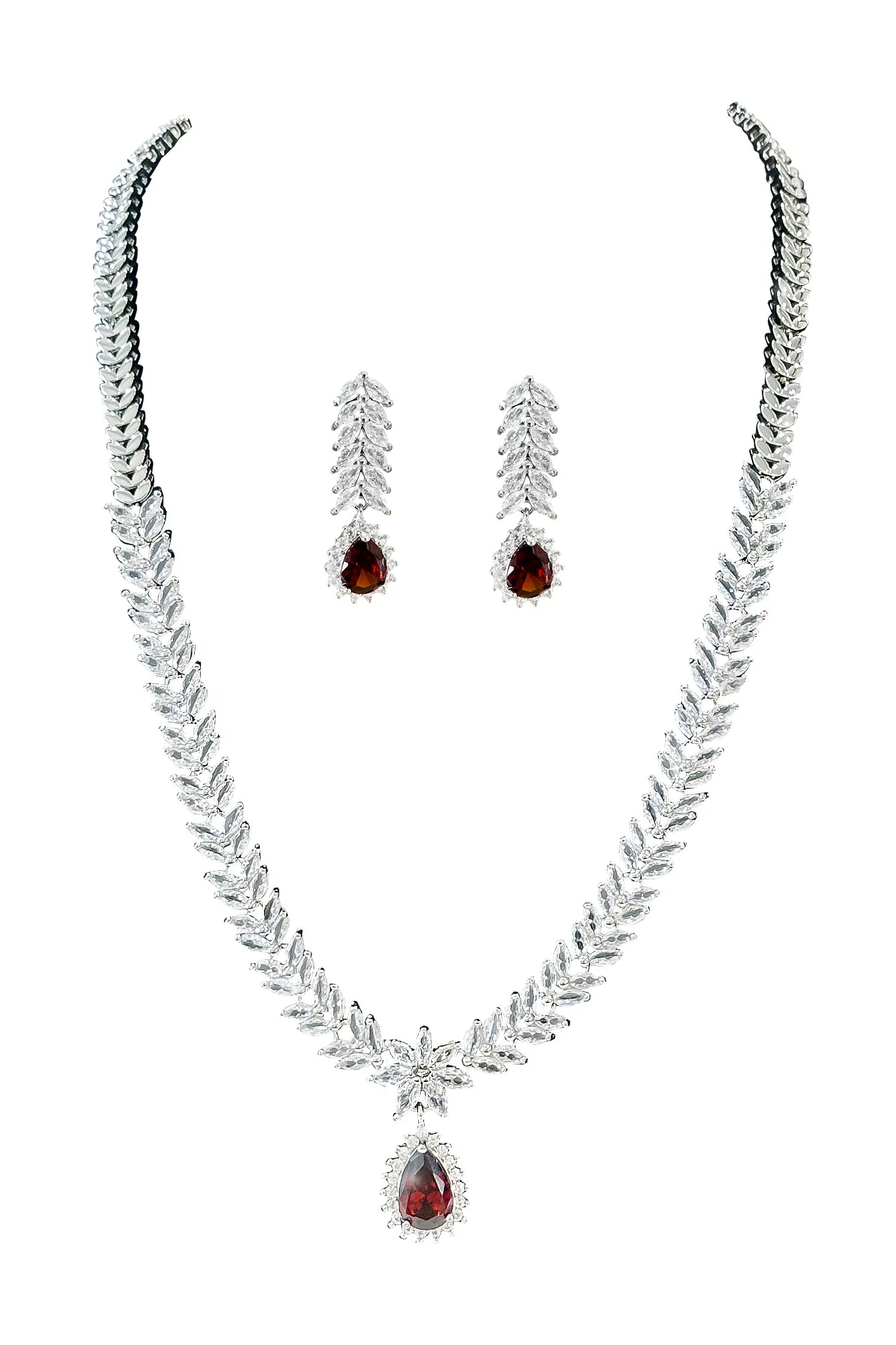 Brooklyn Earrings & Necklace Set