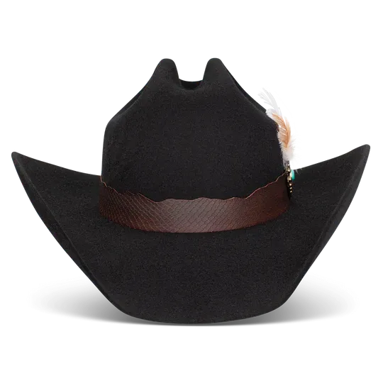 Charlie 1 Horse x Lainey Wilson Saddle Up Fashion Wool Felt Hat in Black