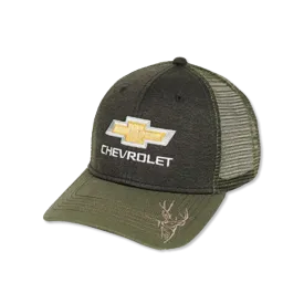 Chevrolet Gold Bowtie Dri Duck Trucker Cap