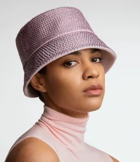 Crystal-embellished Bucket Hat