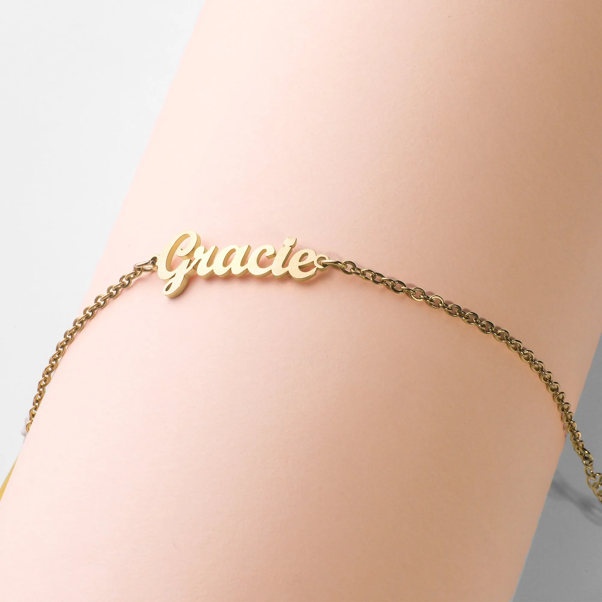 Custom Name Anklet