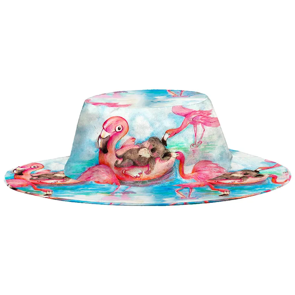 Flamingo Koala Beach Hat