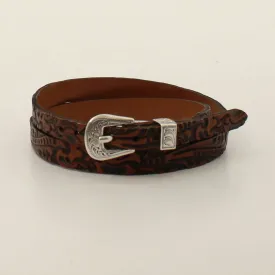 Floral Tooled Hatband