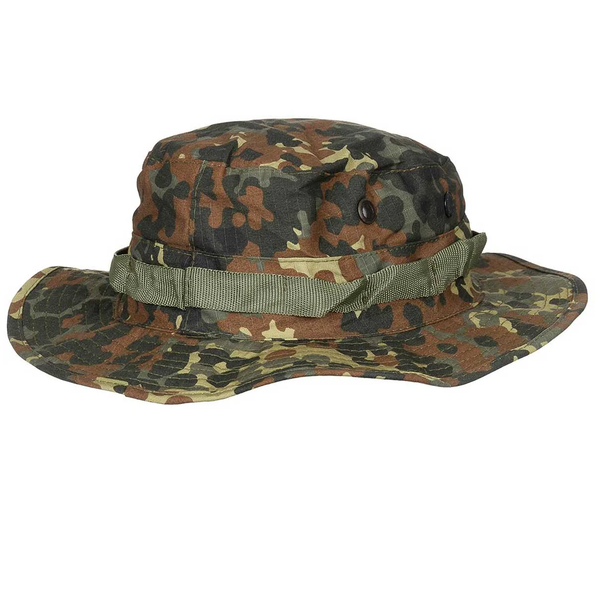 GI Ripstop Boonie Bush Hat Flecktarn Camo