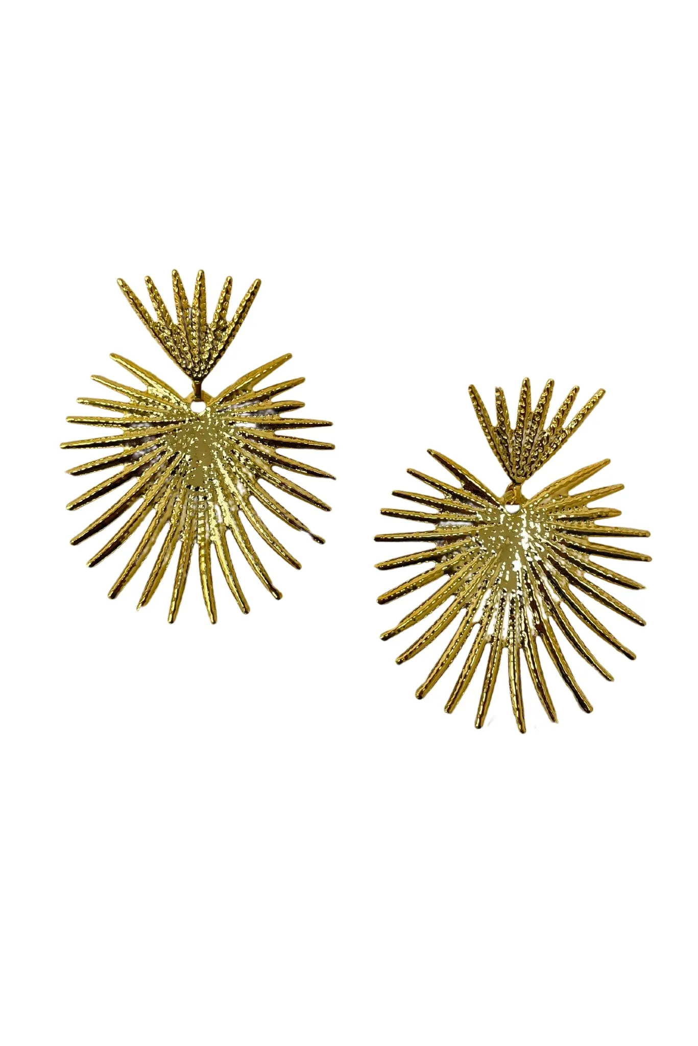 Glimmering Gold Earrings