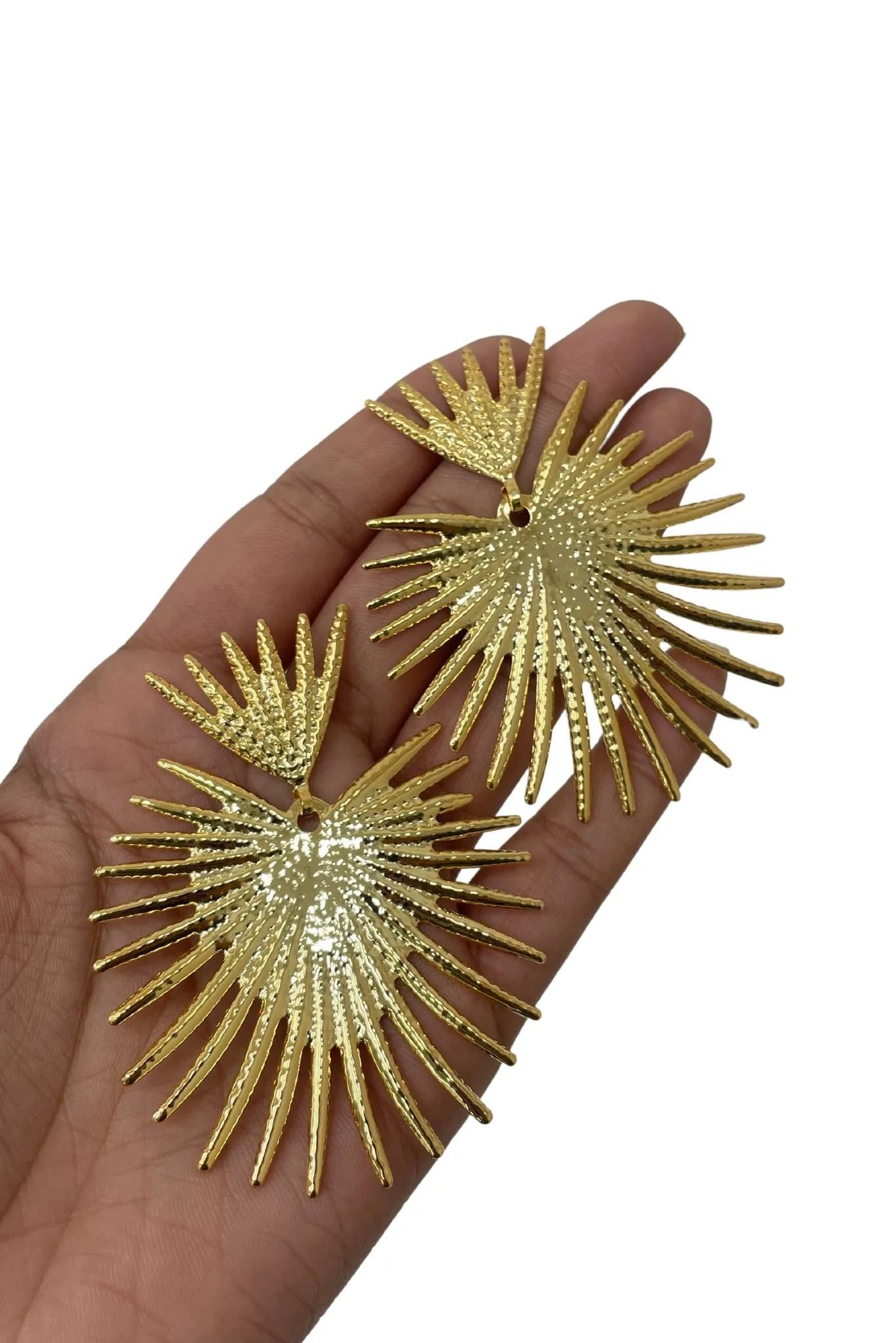 Glimmering Gold Earrings