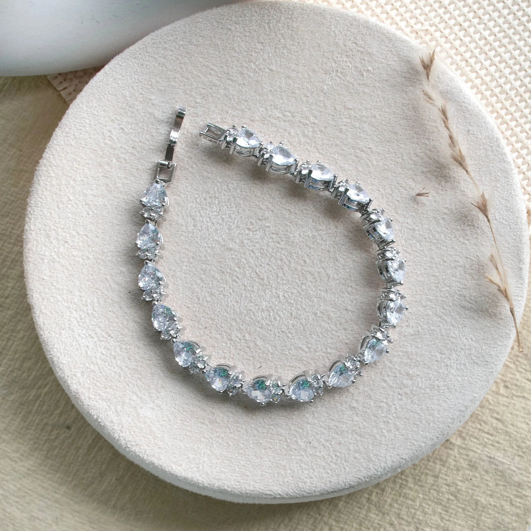 Heart Diamond Bracelet