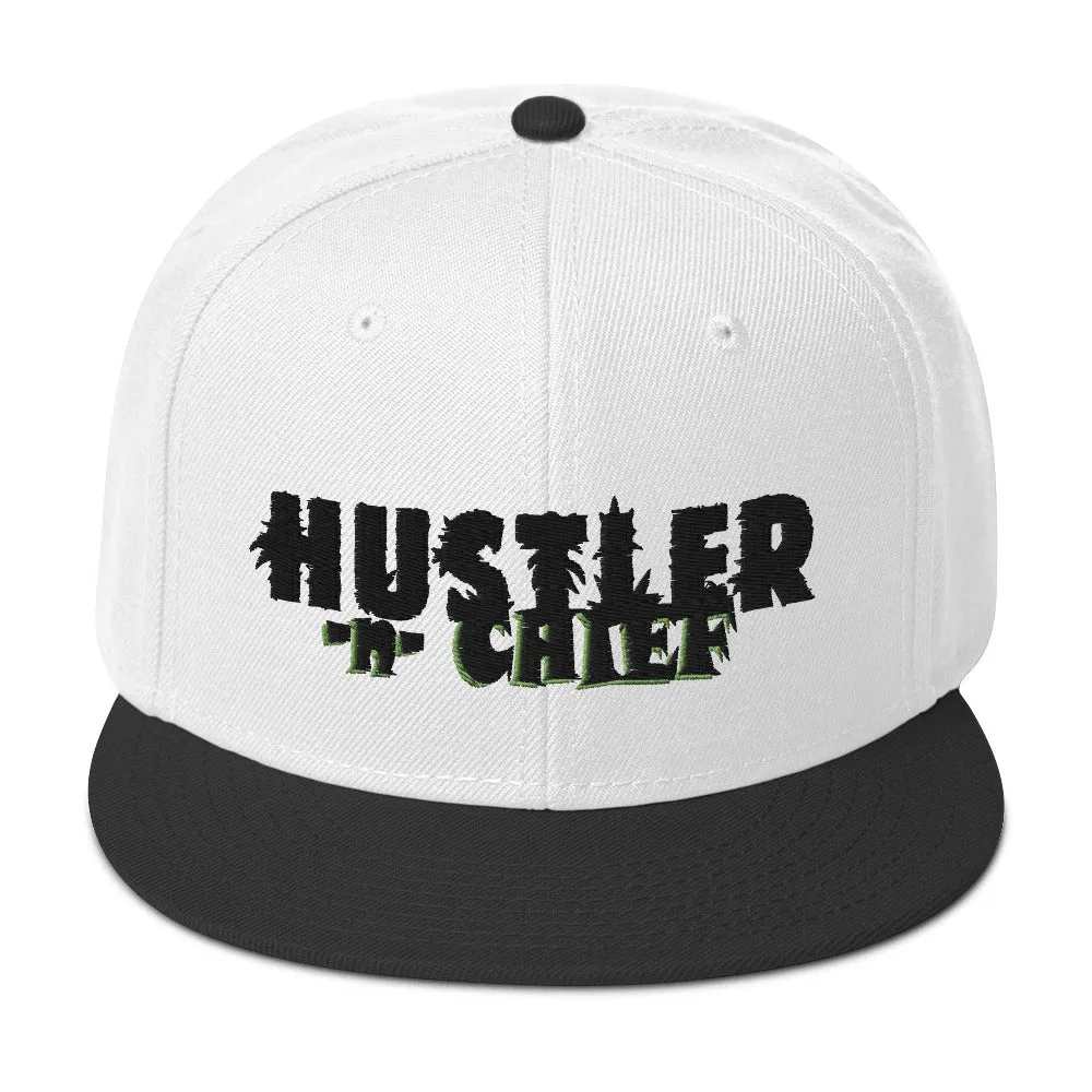 HUSTLER N CHIEF Snapback Cap