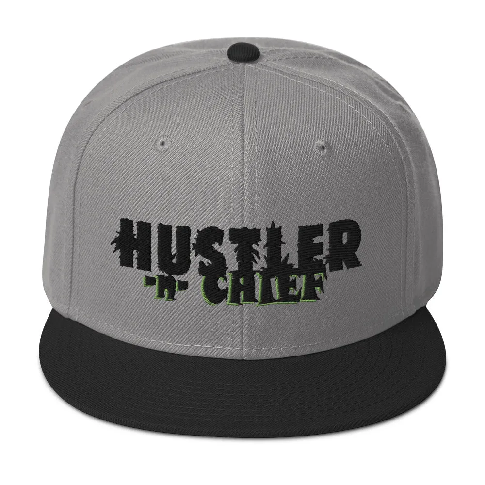 HUSTLER N CHIEF Snapback Cap