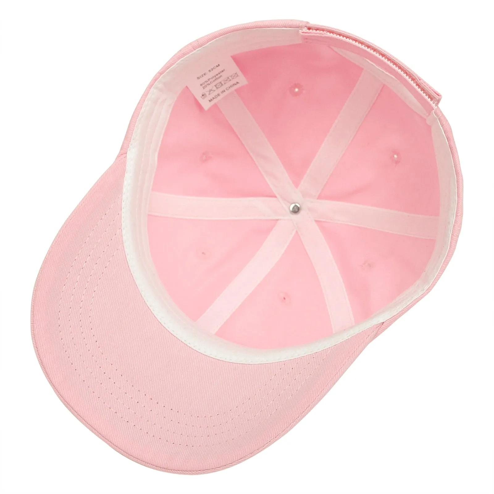 Kids Solid Adjustable Snapback Cap