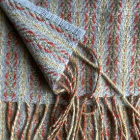 Merino lambswool woven scarf 7