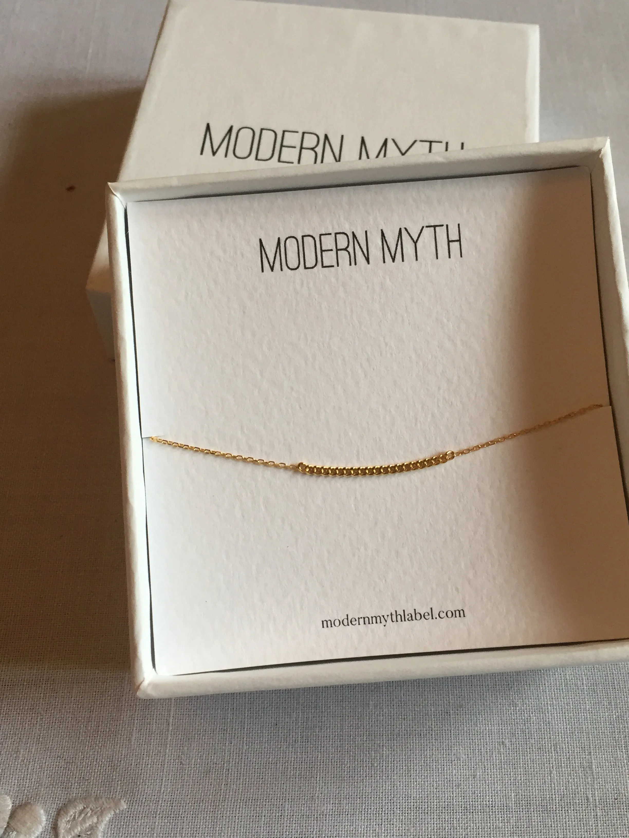 Mixed Chains Anklet, Solid 18k Gold