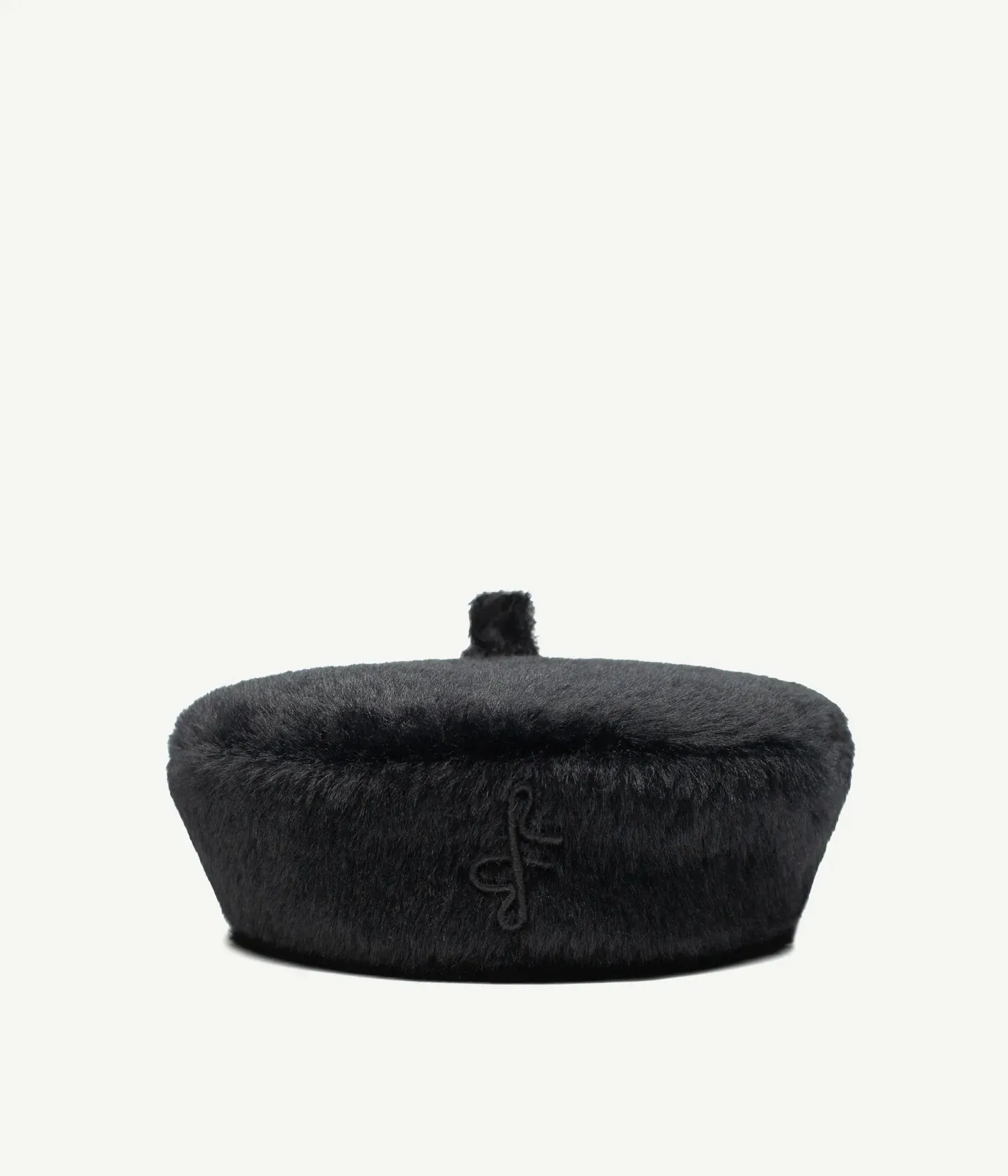 Monogram-embellished Beret