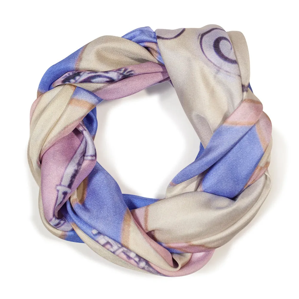 Paris - Square Silk Scarf