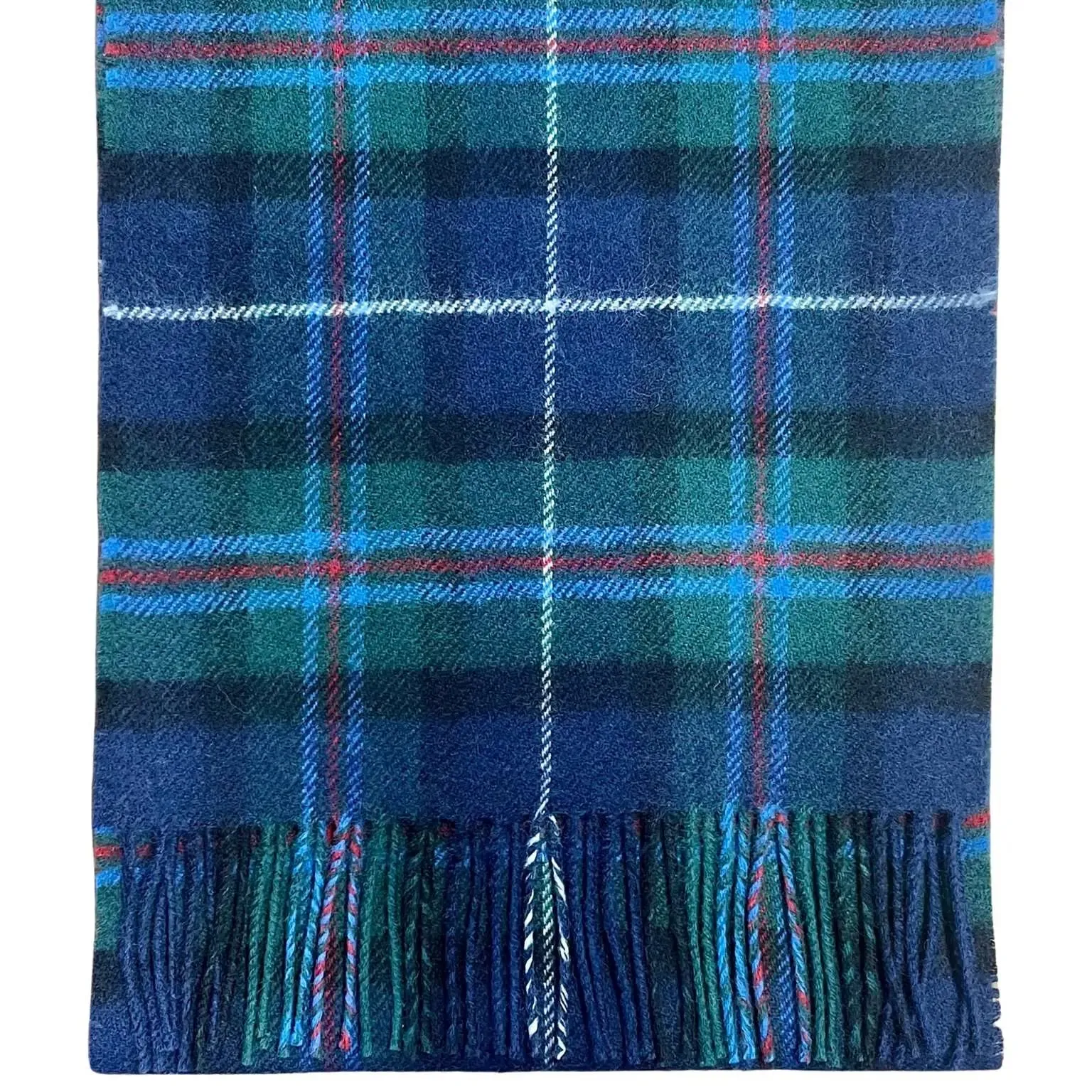 Premium Pure Lambswool Peebles Tartan Scarf - Luxurious and Warm Scottish Design