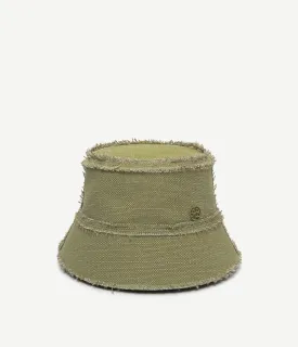 Raw Edge Bucket Hat