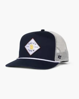 Salty Crew x Padres x 47 Navy Trucker