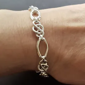 Silver Celtic Knot Bracelet, Infinity