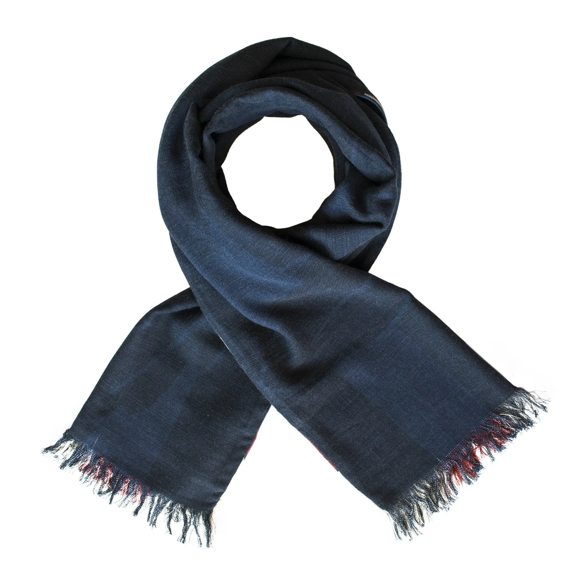 Stags – Winter, Reversible Long Scarf