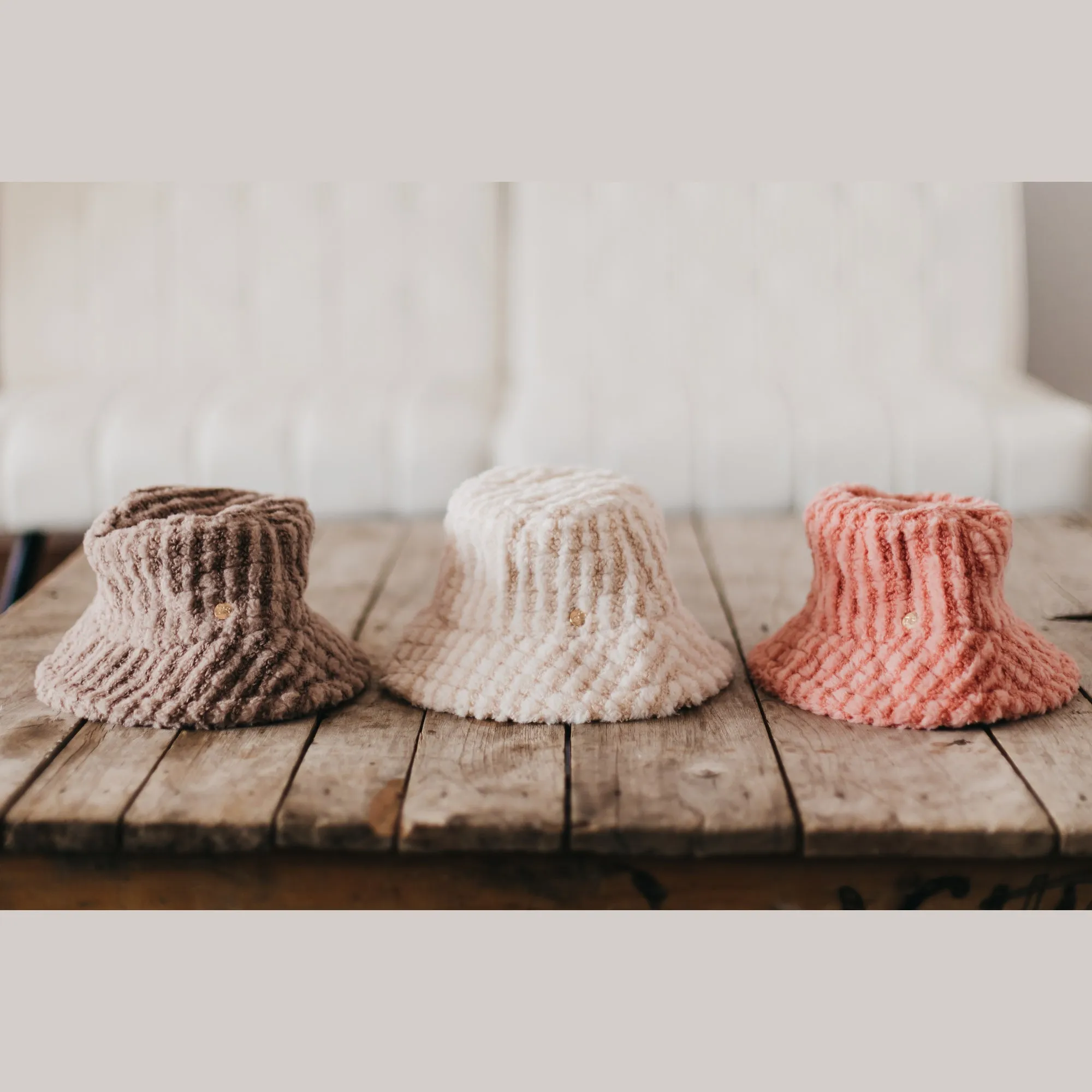 Tatum Wide Corduroy Bucket Hat