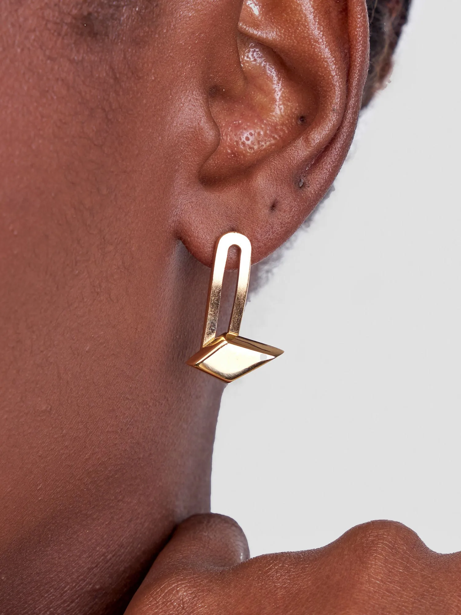 Tuliza Midi Sliding Spinner Mental Health Drop Earrings