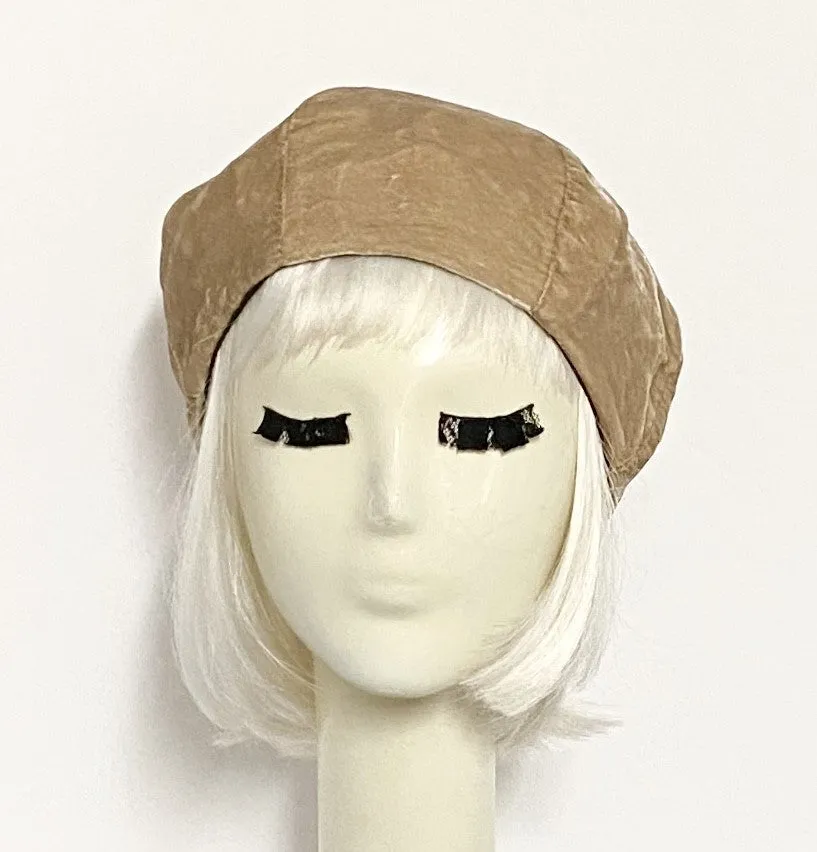 Velvet Beret Hat