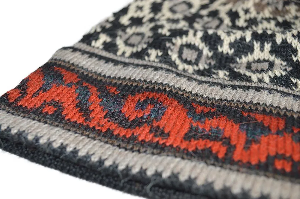 Cozy Winter Warmth: Volga Alpaca Knit Beanie Hat