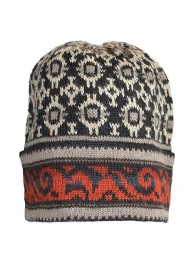 Cozy Winter Warmth: Volga Alpaca Knit Beanie Hat